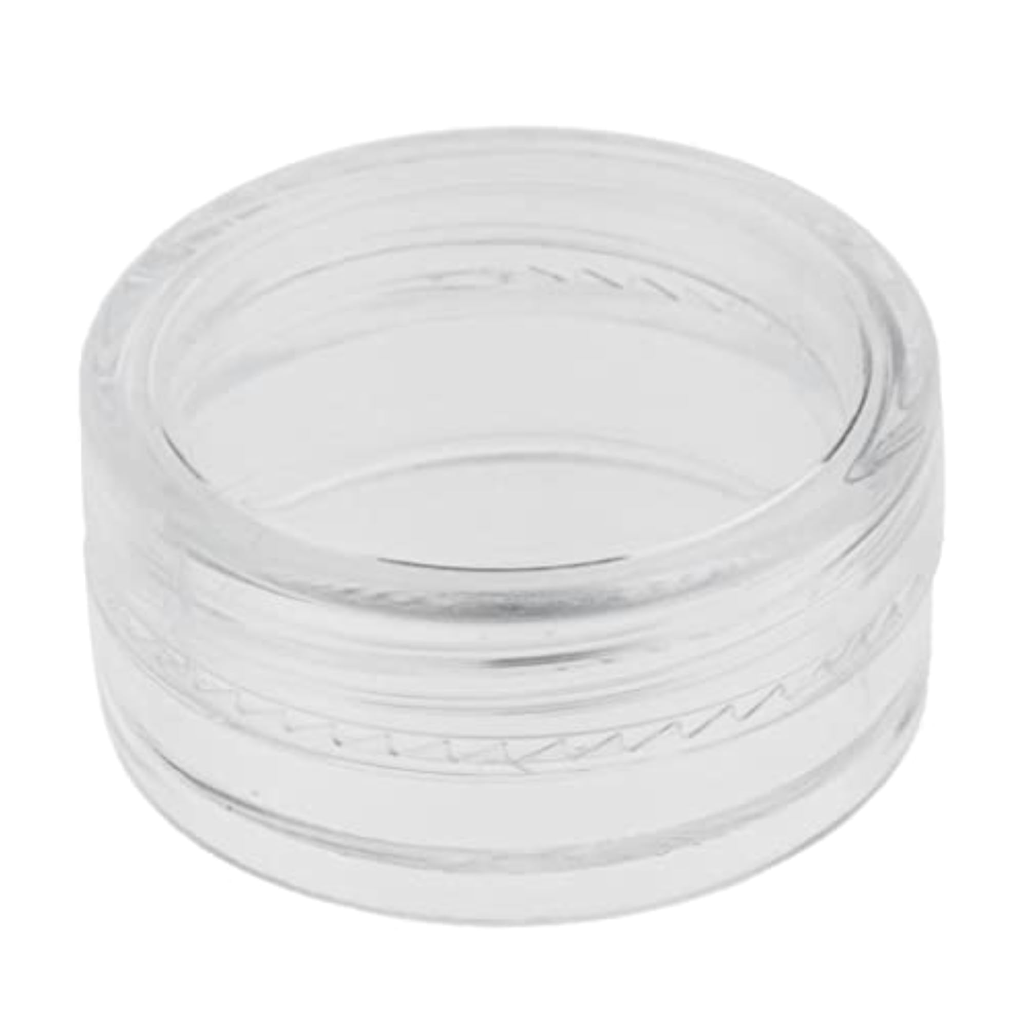 50 Pieces PVC Cosmetic Pot Jars, 2g